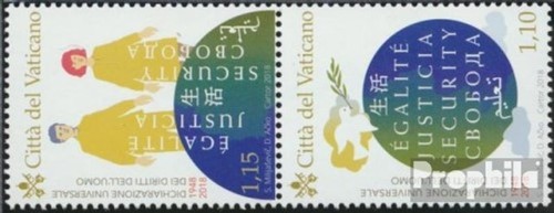 Timbres vatican 2018 - timbres, mi