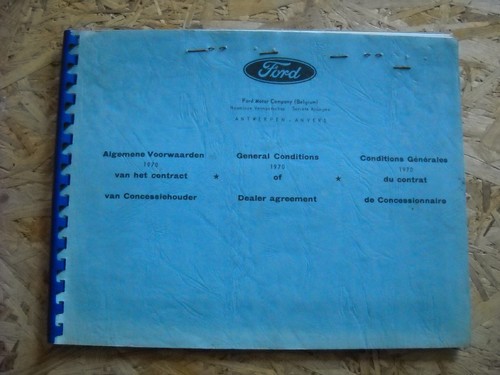 Dossier conditions generales - dossier,